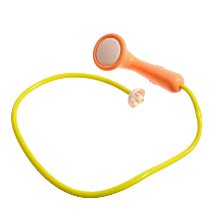 Фонтанчик для купания в ванной «Китёнок», лейка, 3 сменных насадки Фонтанчик для купания в ванной «Китёнок», лейка, 3 сменных насадки