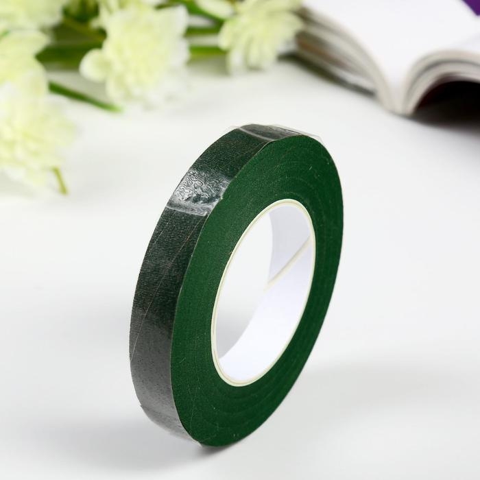 Тейп-лента Тейп-лента "Тёмно-зелёная" намотка 27,3 метра ширина 1,2 см