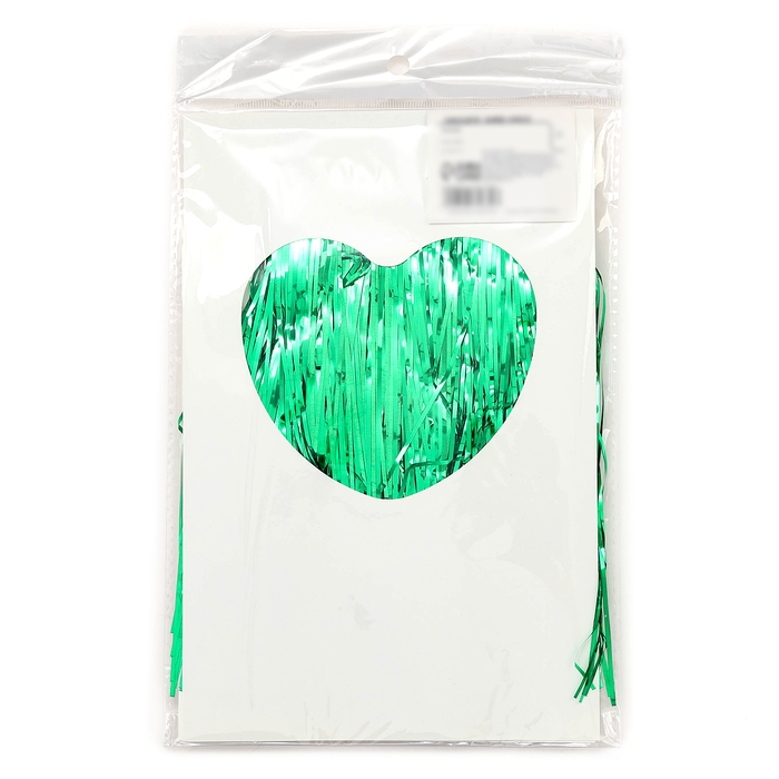 Гирлянда «Дождик» с липкой лентой, 2 метра, цвет зелёный Гирлянда «Дождик» с липкой лентой, 2 метра, цвет зелёный