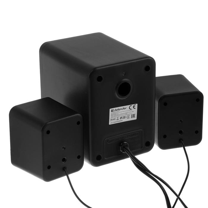 Компьютерные колонки 2.1 Defender Z4, 2х3 Вт + 5 Вт, USB, черные Компьютерные колонки 2.1 Defender Z4, 2х3 Вт + 5 Вт, USB, черные