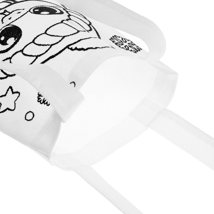 Сумка-шопер раскраска «Змея», новогодняя Сумка-шопер раскраска «Змея», новогодняя