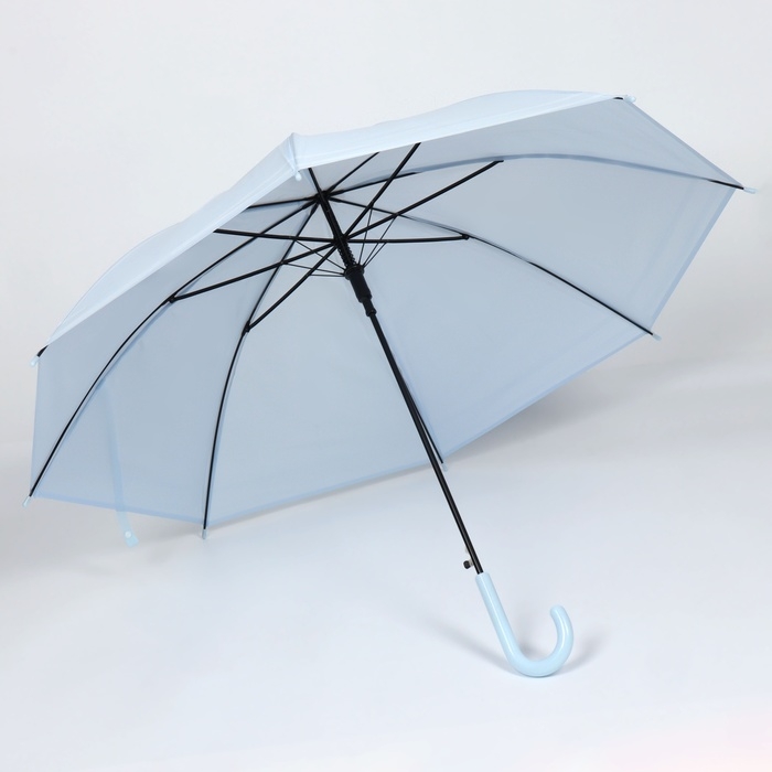 Зонт - трость полуавтоматический «Пастель», 8 спиц, R = 47/55 см, D = 110 см, цвет МИКС Зонт - трость полуавтоматический «Пастель», 8 спиц, R = 47/55 см, D = 110 см, цвет МИКС