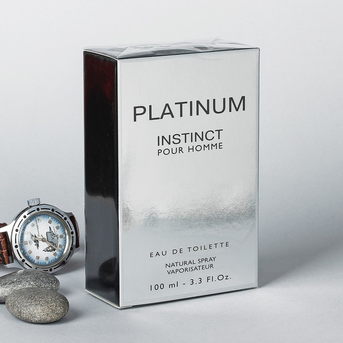 Туалетная вода мужская Instinct Platinum, 100 мл (по мотивам Egoiste Platinum (Chanel) Туалетная вода мужская Instinct Platinum, 100 мл (по мотивам Egoiste Platinum (Chanel)
