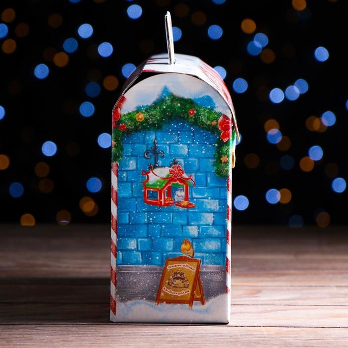 Новый год. Подарочная коробка Новый год. Подарочная коробка "Новогодняя кондитерская" 25 х 9 х 19,5 см.