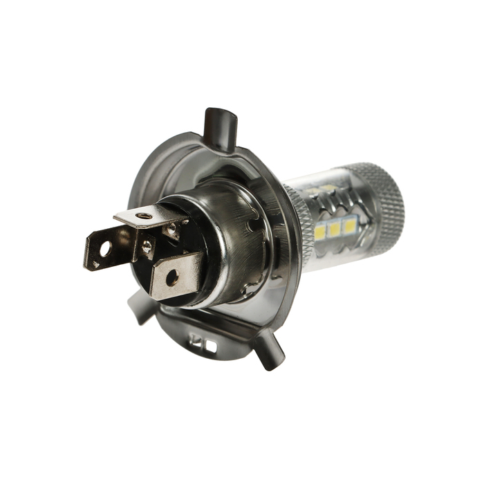 Автолампа светодиодная H4, 12 В, 30 Вт, 900 лм, свет белый Автолампа светодиодная H4, 12 В, 30 Вт, 900 лм, свет белый