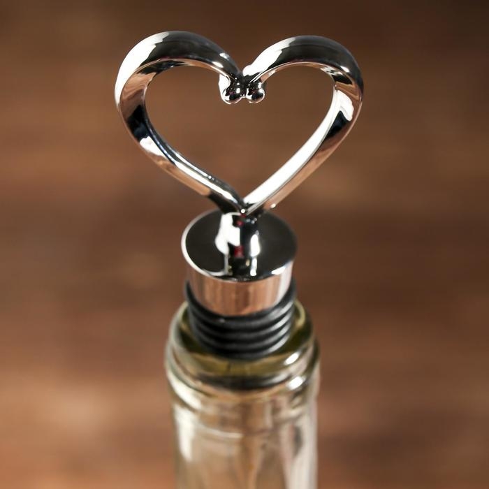 Штопор и пробка для бутылки вина «Набор для влюбленных» Штопор и пробка для бутылки вина «Набор для влюбленных»