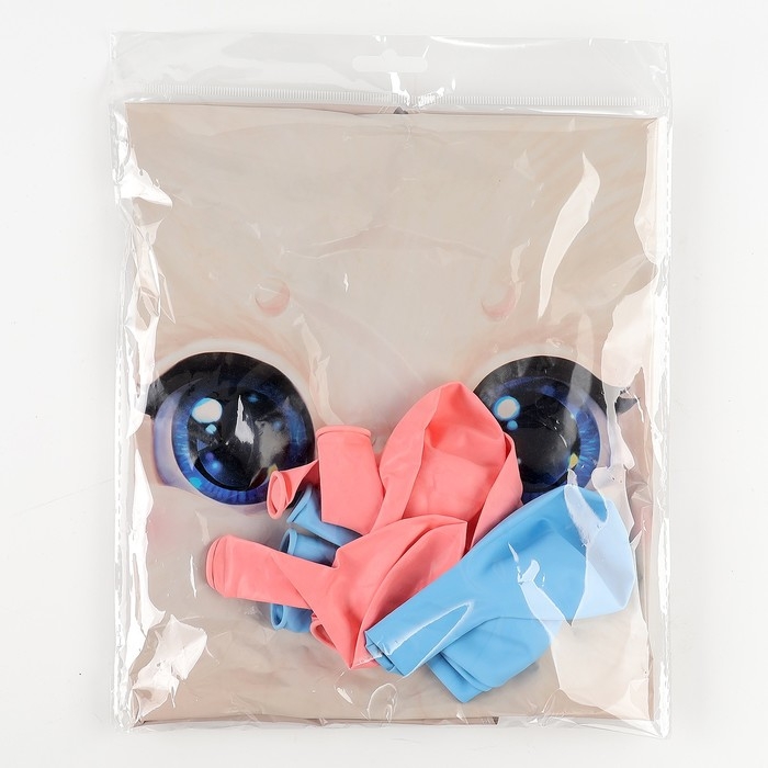 Набор воздушных шаров «Зайка», фольга, латекс, 9 шт. Набор воздушных шаров «Зайка», фольга, латекс, 9 шт.