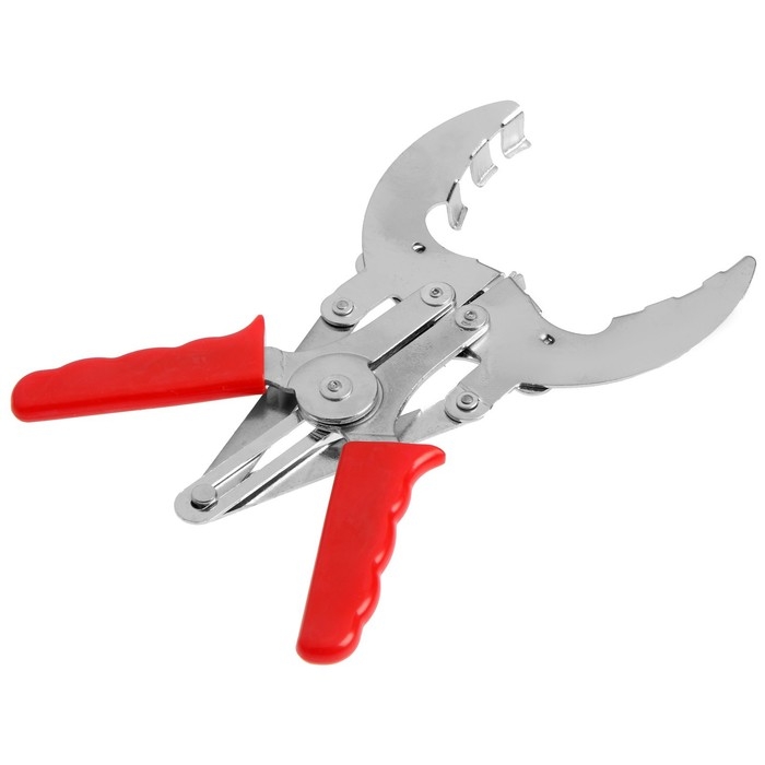 Клещи для установки поршневых колец ТУНДРА, обрезиненные рукоятки, 50 - 100 мм Клещи для установки поршневых колец ТУНДРА, обрезиненные рукоятки, 50 - 100 мм