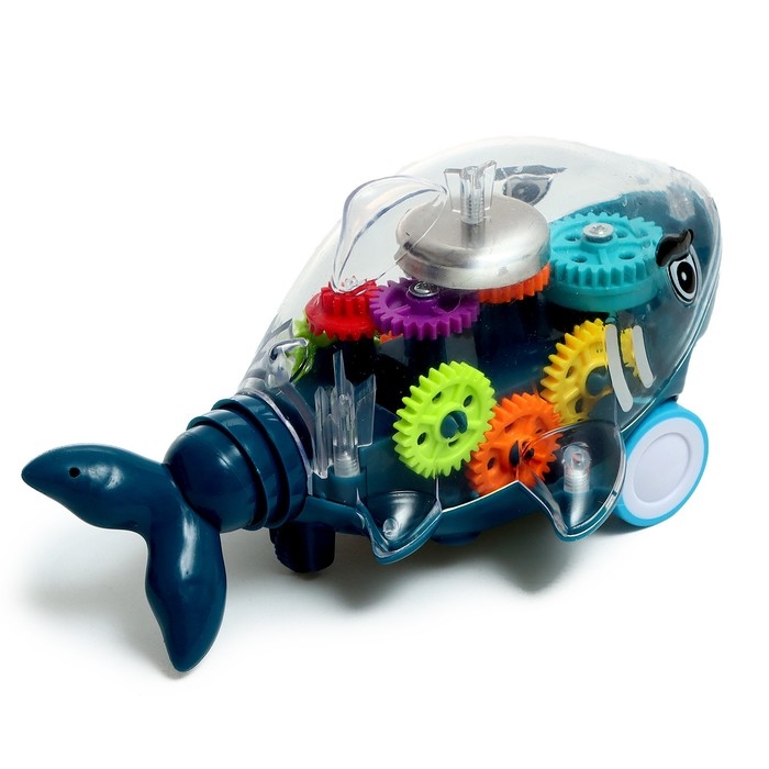 Акула инерционная «Шестерёнки», МИКС Акула инерционная «Шестерёнки», МИКС