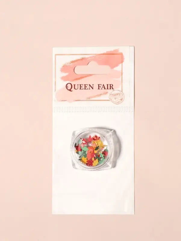 Фигурки для декора «Листья», объёмные, разноцветные