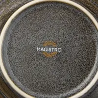 Салатник Magistro Urban, 600 мл, d=16 см, фарфор, серый