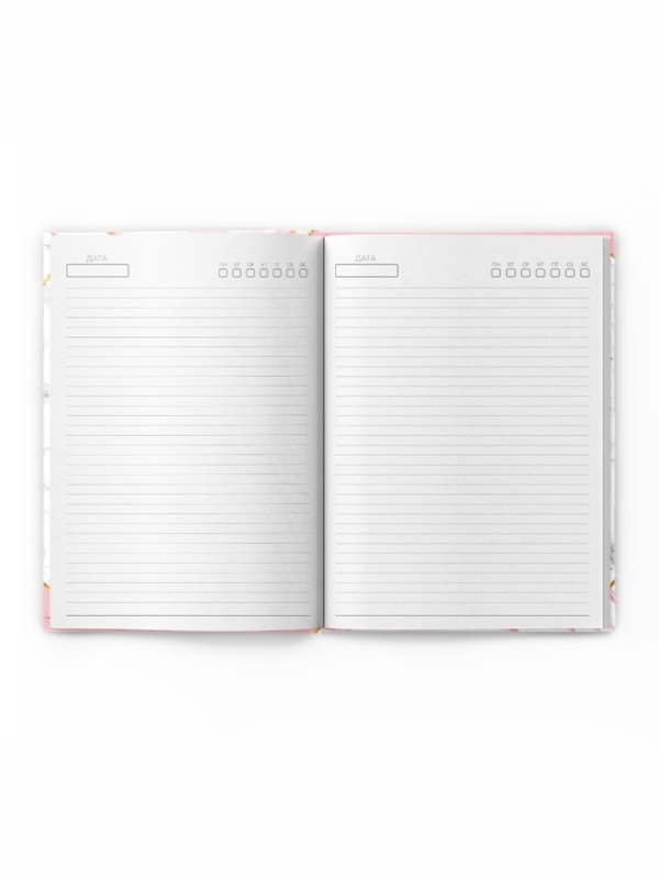 Ежедневник в твердой обложке А5, 160 л.  Ежедневник в твердой обложке А5, 160 л. "Весна это состояние души"