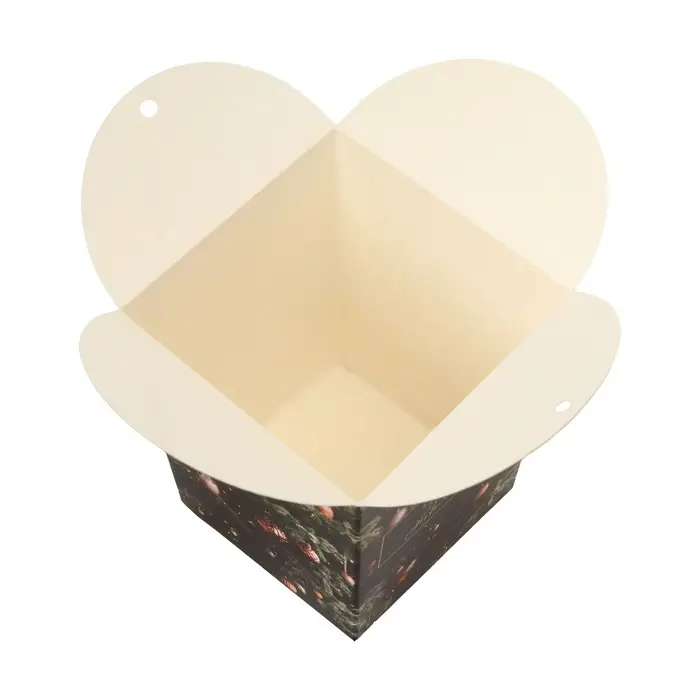 Бонбоньерка, новогодняя подарочная упаковка «Прекрасная Ель», 7.5×8×7.5 см Бонбоньерка, новогодняя подарочная упаковка «Прекрасная Ель», 7.5×8×7.5 см