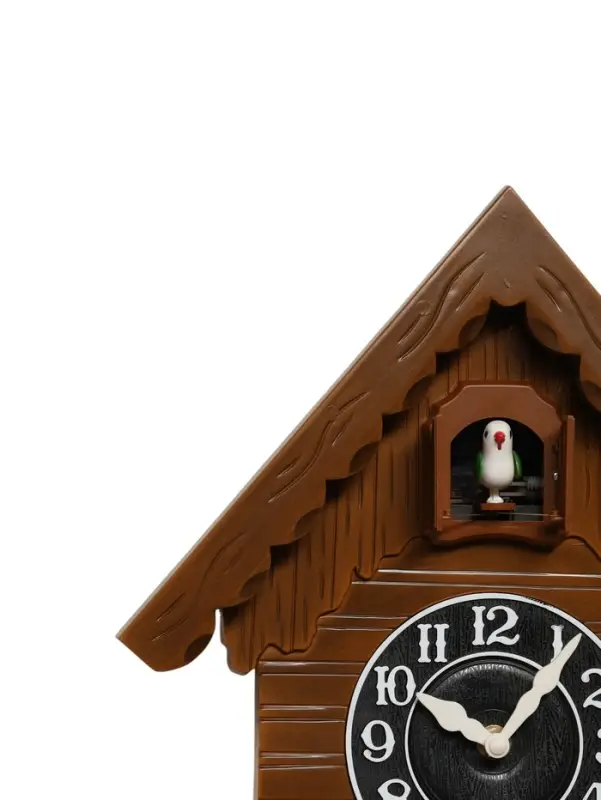 Часы настенные &laquo;Избушка&raquo;, с кукушкой, плавный ход, 52&times;31 см