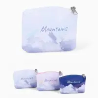 Кошелёк маленький &laquo;Горы&raquo;, монетница, на молнии, МИКС