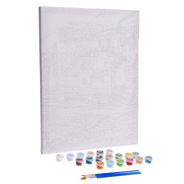 Картина по номерам на холсте с подрамником «Пейзаж», 30х40 см Картина по номерам на холсте с подрамником «Пейзаж», 30х40 см