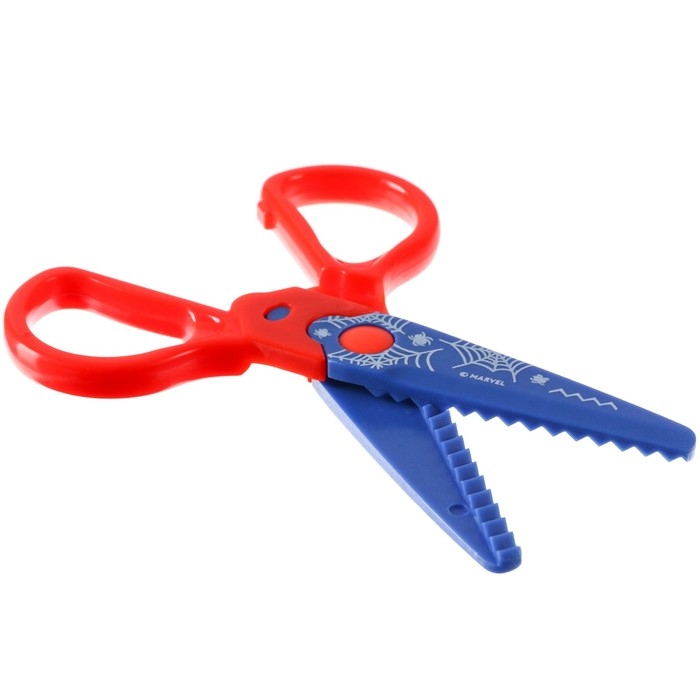 Ножницы фигурные пластиковые, 12,5 см, Человек-паук Ножницы фигурные пластиковые, 12,5 см, Человек-паук