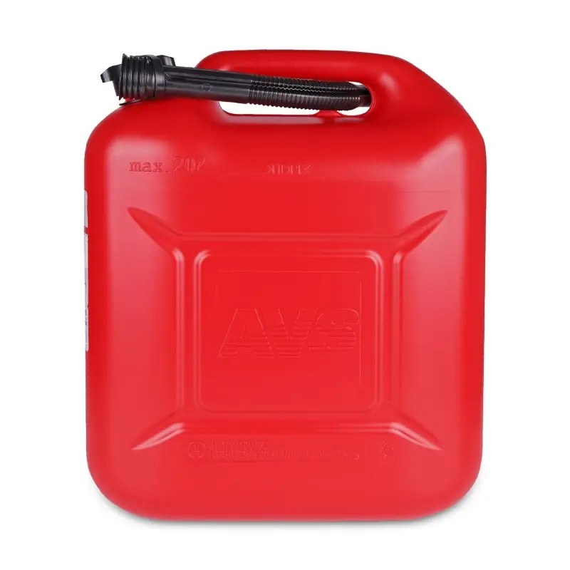 Канистра топливная пластик 20л. (красная) AVS TPK-20
