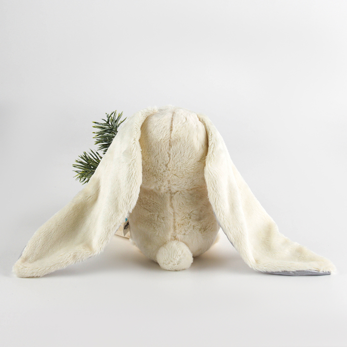 Новогодняя мягкая игрушка «Новогодний Lu», заяц, 25 см, на новый год Новогодняя мягкая игрушка «Новогодний Lu», заяц, 25 см, на новый год