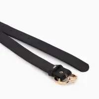 Ремень жен 05-01-01-01, Июнь2510, 2,9*0,3*110 см, без винта, пряж золото, 1 прокол, черный 1090314 Ремень жен 05-01-01-01, Июнь2510, 2,9*0,3*110 см, без винта, пряж золото, 1 прокол, черный 1090314