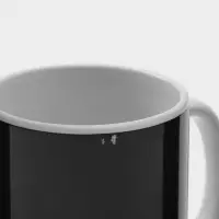 Кружка - хамелеон Доляна &laquo;Таинственная лиса&raquo;, 350 мл, керамика, небольшие дефекты