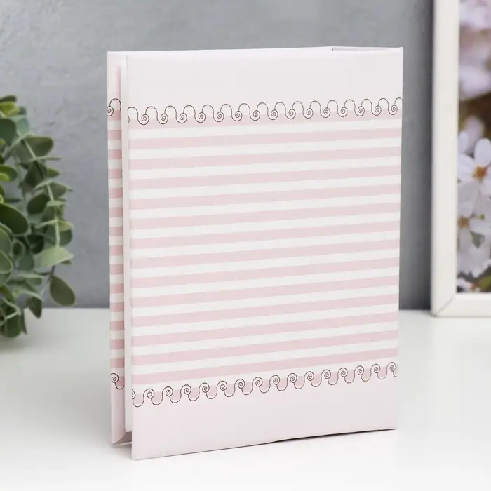 Фотоальбом 100 фото 10х15 см Фотоальбом 100 фото 10х15 см "Малыш" розовый