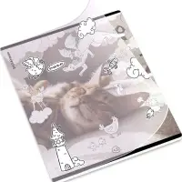 Тетрадь 48 листов в клетку ErichKrause Dream Cat, 60 г/м&sup2;, обложка мелованный картон, МИКС