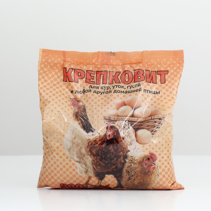 Крепковит  Крепковит "Ваше хозяйство" для кур, уток, гусей  900 г