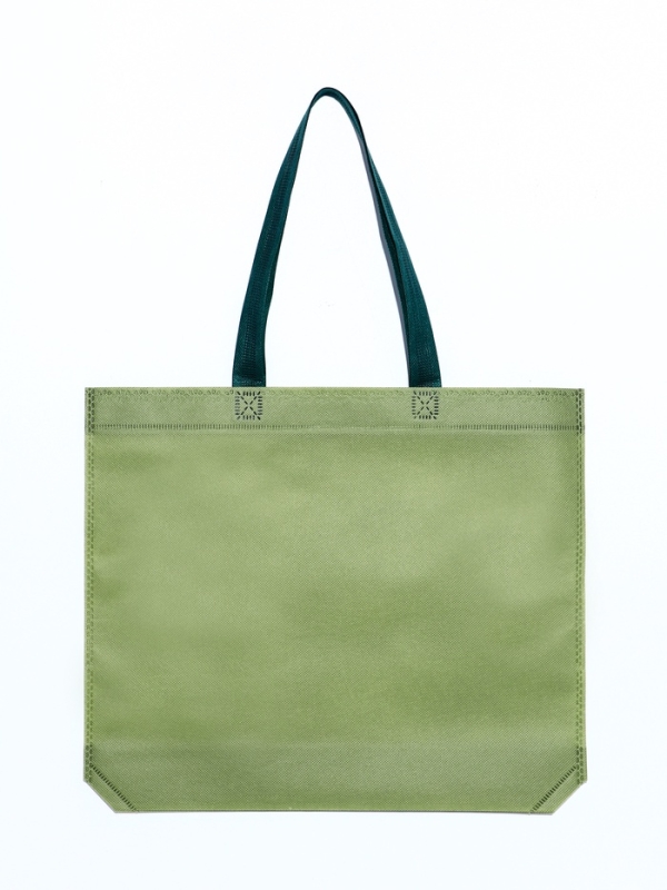 Пакет с петлевой ручкой Пакет с петлевой ручкой "Эко", 38 х 32 х 10 см, хаки