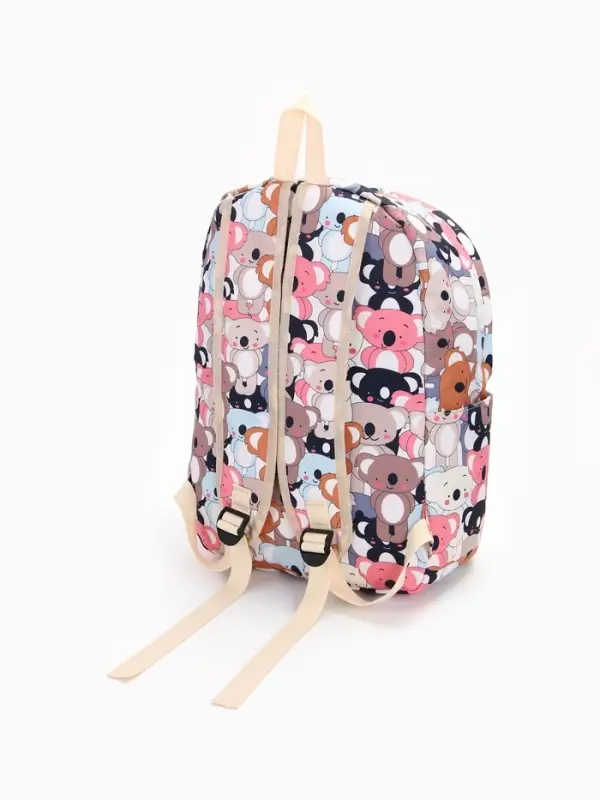 Рюкзак школьный &laquo;Коалы&raquo;, с пеналом, 29&times;12&times;41 см, разноцветный