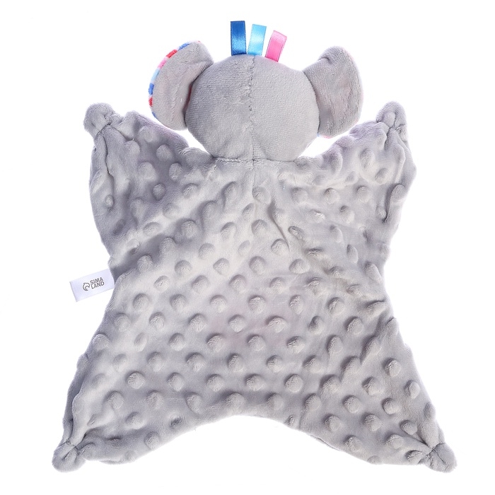 Мягкая игрушка - комфортер «Слоник», серый Мягкая игрушка - комфортер «Слоник», серый