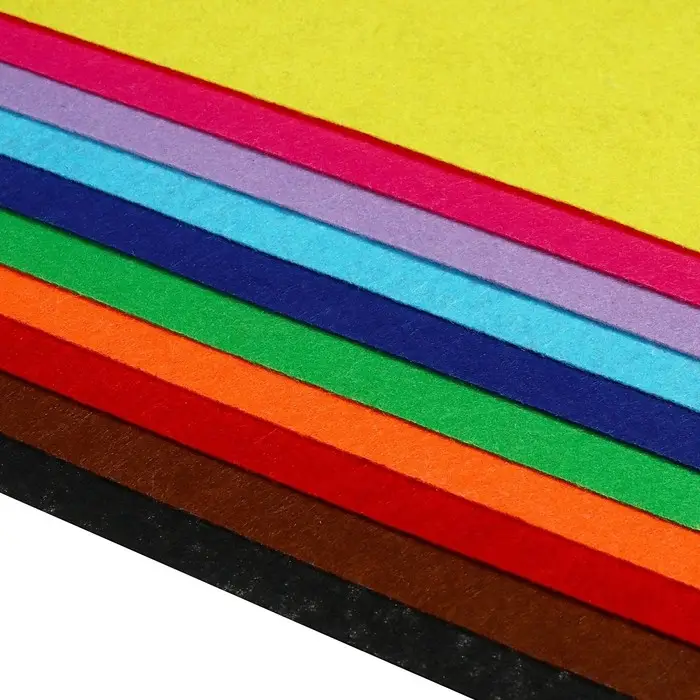 Набор фетра, А3, 10 цветов, толщина-1 мм