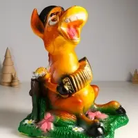 Копилка "Конь с гармонью" 32х23,5х25 см, цветной, гипс Копилка "Конь с гармонью" 32х23,5х25 см, цветной, гипс