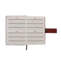 Ежедневник недатированный формат А5, с хлястиком, 112л, линия, пвх, Коричневый Ежедневник недатированный формат А5, с хлястиком, 112л, линия, пвх, Коричневый