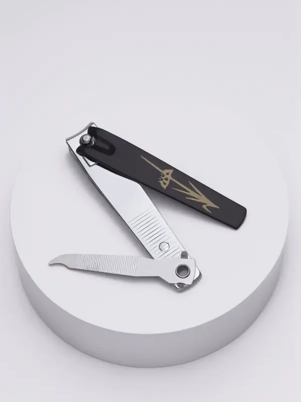 Кусачки - книпсер педикюрные, с пилкой, 8 см, МИКС