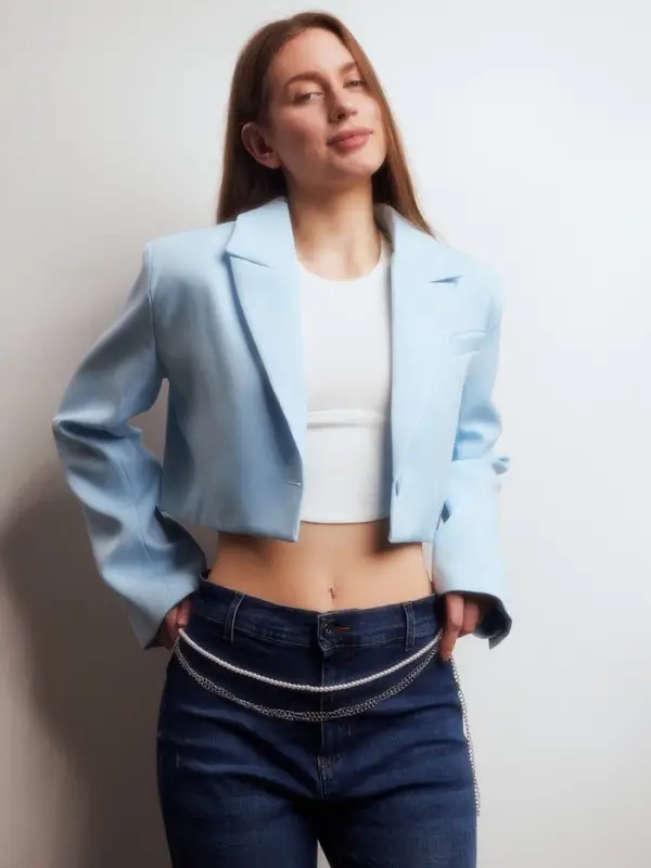 Цепочка на талию, одежду, бодичейн &laquo;Жемчужная нить&raquo;, белая в серебре