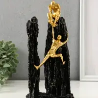Фигурка полистоун &laquo;Скалы. Взаимопомощь&raquo;, под золото, 12.3&times;8&times;25.5 см