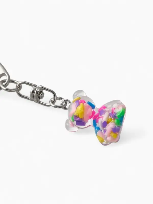 Набор детских украшений &laquo;Выбражулька. Сказка&raquo;, 5 предметов: цепочка единорог, 3 пары клипс, брелок мишка