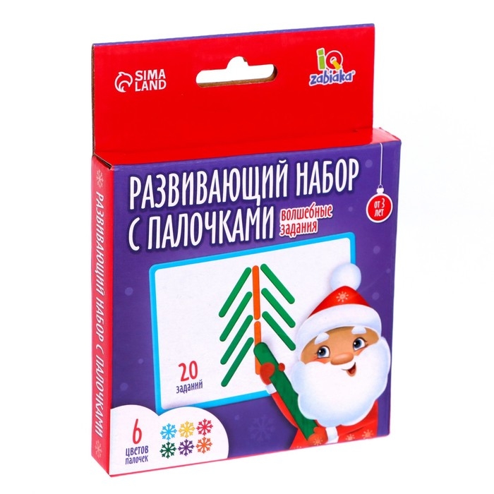 Развивающий набор с палочками «Волшебные задания» Развивающий набор с палочками «Волшебные задания»