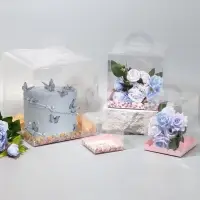 Коробка кондитерская, сундук, упаковка, &laquo;С любовью для тебя&raquo;, 20&times;20&times;20 см