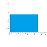 Лейбл из ПВХ Dzeta, XL, голубой