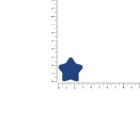 Джибитс из ПВХ &laquo;Звезда&raquo;, синий