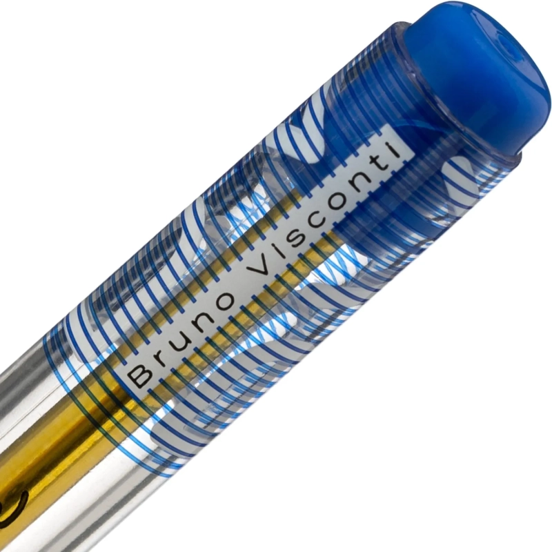 Ручка шариковая BrunoVisconti неавтомат. CRYSTALWRITE, син,038мм,20-0404/01