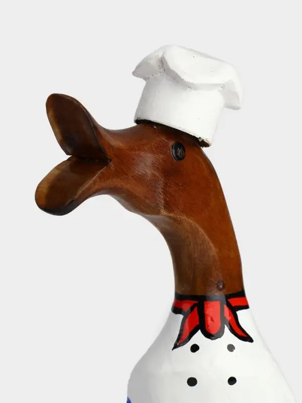 Сувенир &laquo;Утка шеф-повар&raquo;, 13&times;9&times;27 см, дерево