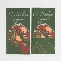 Пакет без ручек «Венок», 10 х 19.3 х 7 см
