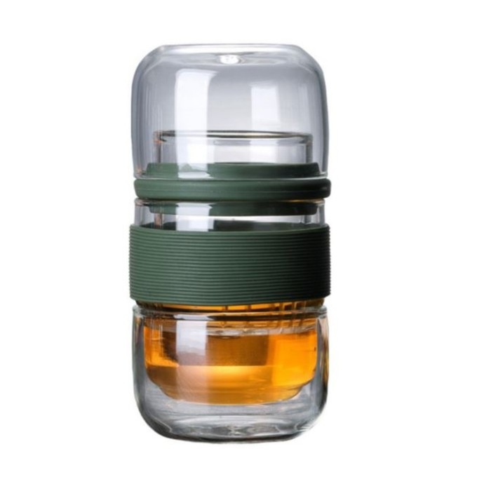 Портативный чайный сервиз в чехле, чехол 15 х 8 см Портативный чайный сервиз в чехле, чехол 15 х 8 см