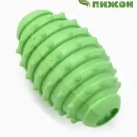 Жевательная игрушка для собак &laquo;Шантажист&raquo;, 10 см, TPR, зелёная