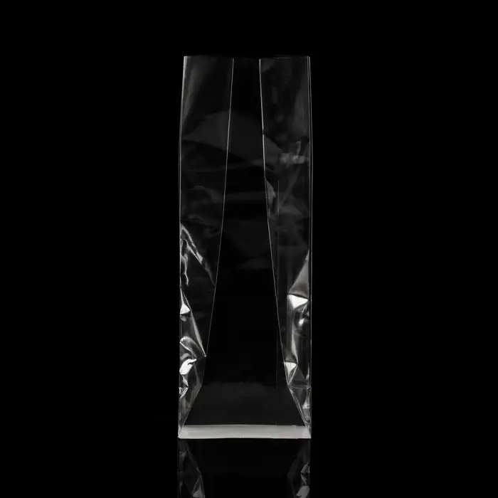 Пакет с жестким дном, 14×14×45 «Прозрачный» Пакет с жестким дном, 14×14×45 «Прозрачный»