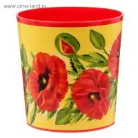 Кашпо «Маки», 1.6 л Кашпо «Маки», 1.6 л