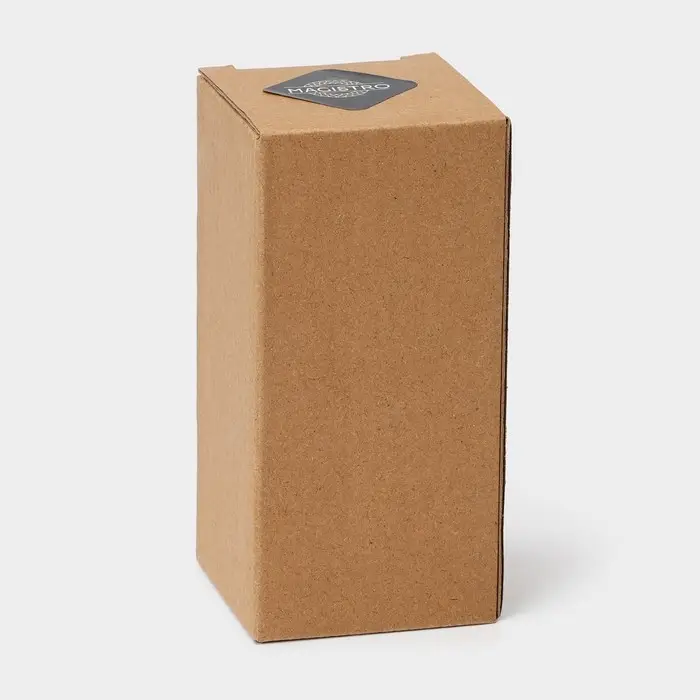 Подставка для украшений Magistro Aleo, 5&times;12 см, мрамор, серая